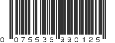 UPC 075536990125