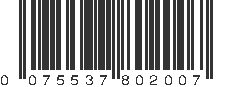 UPC 075537802007