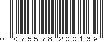 UPC 075578200169