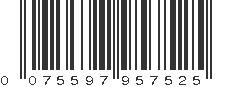 UPC 075597957525
