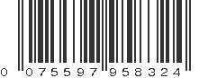 UPC 075597958324