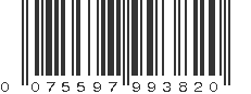 UPC 075597993820