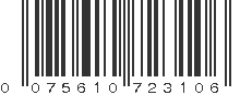 UPC 075610723106