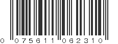 UPC 075611062310