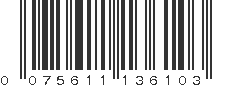 UPC 075611136103