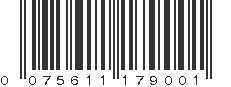 UPC 075611179001