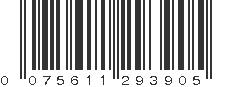 UPC 075611293905