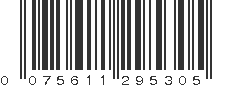 UPC 075611295305