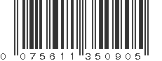 UPC 075611350905