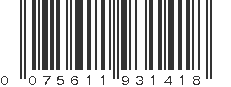 UPC 075611931418
