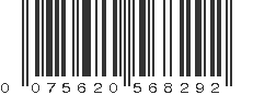 UPC 075620568292
