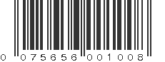 UPC 075656001008