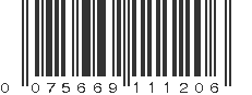 UPC 075669111206