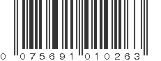 UPC 075691010263