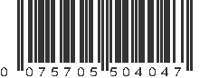 UPC 075705504047