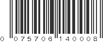 UPC 075706140008