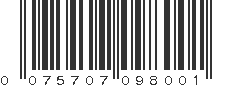 UPC 075707098001