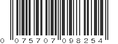 UPC 075707098254