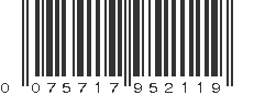 UPC 075717952119