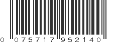 UPC 075717952140