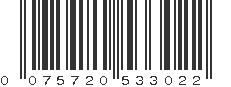 UPC 075720533022
