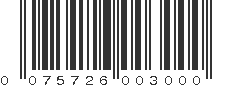 UPC 075726003000