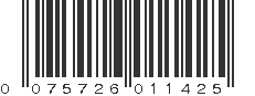 UPC 075726011425