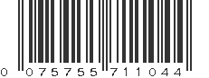 UPC 075755711044