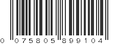 UPC 075805899104