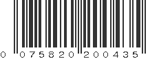 UPC 075820200435