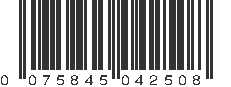 UPC 075845042508