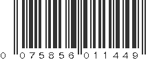 UPC 075856011449