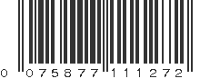 UPC 075877111272