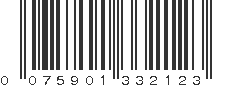 UPC 075901332123