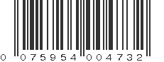 UPC 075954004732