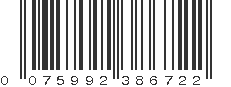 UPC 075992386722