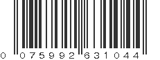 UPC 075992631044