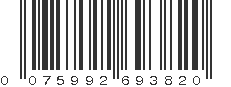UPC 075992693820