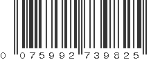 UPC 075992739825