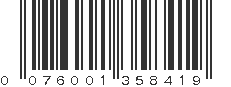 UPC 076001358419