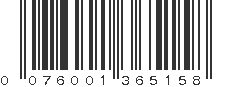 UPC 076001365158