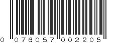 UPC 076057002205