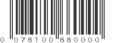 UPC 076100660000