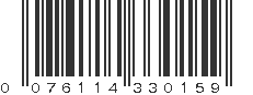 UPC 076114330159