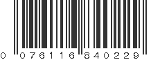 UPC 076116840229