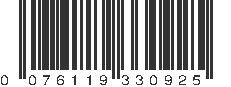 UPC 076119330925