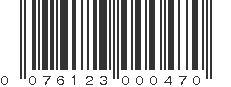 UPC 076123000470