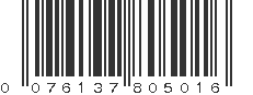 UPC 076137805016