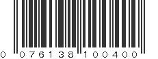 UPC 076138100400