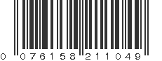 UPC 076158211049